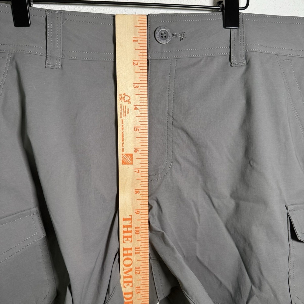NWT!! Eddie Bauer | Cargo Hiking Shorts Gray Outdoor | Women Size 12 - Picture 4 of 5